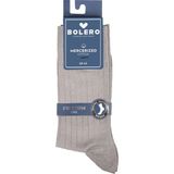 Bolero Erkek Premium Dikişsiz Merserize Çorap Gri - 43 - 46