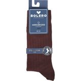 Bolero Erkek Premium Dikişsiz Merserize Çorap Kahverengi - 43 - 46
