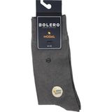 Bolero Erkek Premium Dikişsiz Modal Çorap Füme - 41 - 45