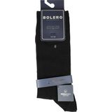 Bolero Erkek Premium Dikişsiz Pamuk Çorap Siyah Renkli Kare Desen - 43 - 46