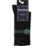 Bolero Erkek Premium Roll Top Lastiksiz Dikişsiz Bambu Çorap Siyah - 40 - 42