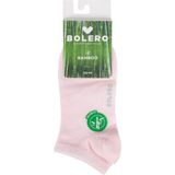 Bolero Kadın Dikişsiz Bambu Patik Çorap Pembe - 36 - 40