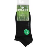 Bolero Kadın Dikişsiz Bambu Patik Çorap Siyah - 36 - 40