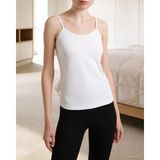 Bolero Kadın Ince Askılı Atlet Beyaz - XL