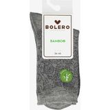 Bolero Kadın Premium Dikişsiz Bambu Çorap Şal Desen Gri - 36 - 40