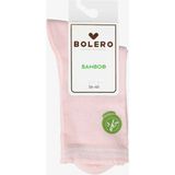 Bolero Kadın Premium Dikişsiz Bambu Çorap Şal Desen Pembe - 36 - 40