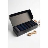 Bolero Premium Dikişsiz Erkek Bambu Soket Çorap 7'li Paket (Kutulu) - 41 - 45 - Karışık