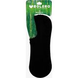 Bolero Unisex Premium Dikişsiz Görünmez Bambu Çorap Siyah Yumuşak ve Nefes Alabilir Malzeme - 41 - 45