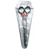 Bolex Gri No-6 Gümüş Berber Makası- 12'Li Paket