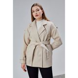 Bolivente Calina Taş Regular Fit Premium Kaşe Ceket - S