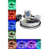 Bolled Rgb Şerit LED Seti Adaptör Kumanda Dahil 5m - Renkli - 50 cm