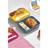 Bölmeli Diyet Kabı - Beslenme Kabı | Çatal Bıçak Kaşık Dahil, BPA Free