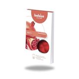 Bolsius Kokulu Buhardanlık Eritme Mum Tableti - Nar Kokulu - 6 Yuvarlak Şekilli Renkli Tablet Mum - 2-3 kere eritme ile toplamda yaklaşık 25 saat koku deneyimi