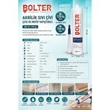 BOLTER CHEMİCAL PRODUCTS Akrilik Sıvı Çivi Çıta ve Motif Yapıştırıcı 280 Ml / 430 Gr Boşluk Doldurma ve Yapıştırıcı Boyanabilir