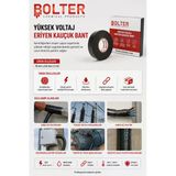 Bolter Chemical Products Yüksek Voltaj Eriyen Kauçuk Bant 19Mm X 5 Mt Eriyen Bant
