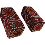 Bolvadin Şark Köşesi KDY-401 Bolvadin Şark Köşesi - 2 Adet Kolluk 50 x 20 x 20 cm - Kırmızı