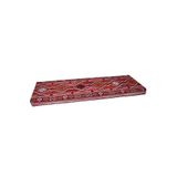 Bolvadin Şark Köşesi MND309-401 Şark Köşesi Kırmızı Halı Desenli Minder 160X60X10 cm