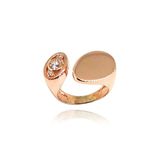 Bombay Taşlı Yüzük Rose Gold