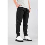 bombe Erkek Siyah Pantolon Beli Lastikli Slim Fit Esnek Likralı Basic Pamuklu Jogger