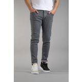 Bombe Erkek Slim Fit Dar Kesim Kot Pantolon Gri