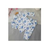 BOMBİX KİDS Düğmeli ikili Bebek Pijama Takımı