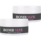 Bombsize 2 Adet Göğüslerinize Bakım Kremi 50 ml ile Daha Belirgin Sımsıkı Hatlar Hissi - 2li