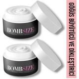 Bombsize Kadınlara Özel Göğüs Geliştirici Dolgunlaştırıcı Sıkılaştırıcı Bakım Kremi 50 ml x 2 Adet