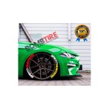 bombtire Çift Renk Speedhunter Lastik Yazısı 2.5 Cm Orijinal Kauçuk 4 Adet Garantili
