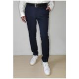 Bomenti Life Erkek Ekose Koyu Lacivert Slim Fit Spor Pantolon
