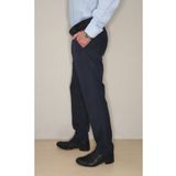 Bomenti Life Erkek Ekose Lacivert Regular Fit Pantolon