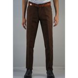 Bomonti Bmt 1635 Battal Erkek Pantolon Pamuk Gabardin Modeli - 56 - Kahve