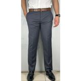 Bomonti Yüksek Kalite Slim Erkek Gri Esnek Dız Astarlı Kumaş Pantolon