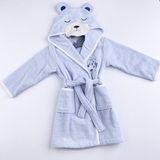 Bon Chic Baby Bebek/çocuk Açık Mavi Bornoz - 3 Yaş