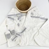 Bon Chic Baby Bebek/çocuk Rabbit Banyo Seti - 0 - 3 Yaş - Beyaz