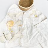Bon Chic Baby Bebek/çocuk Sarı Banyo Seti - 0 - 3 Yaş - Beyaz