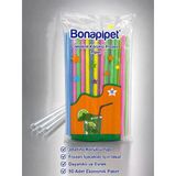 Bona Pipet Frozen Jelatinli Körüklü Pipet 8 Mm 24 Cm 50 Adet X 3 Paket