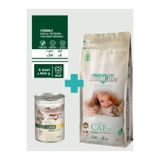 Bonacibo Adult Kuzulu Kuru Mama 2 Kg & Soslu Ciğerli Konserve Avantaj Paketi Yetişkin Kedi Maması (6x400 gr)