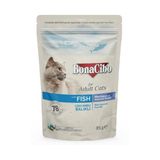 BonaCibo Balıklı Pouch 85 gr Kedi Konservesi