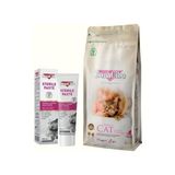 Bonacibo Kısırlaştırılmış Kedi Bakım Seti: Light & Sterilised Tavuklu Kuru Mama 2 kg ve Sterile Paste Vitamin Macunu 100G