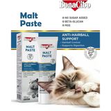 Bonacibo Malt Paste Yetişkin Kediler İçin Tüy Yumağı Önleyici Malt Macun 100 Ml