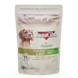 BonaCibo Pouch Tavuklu Dana Etli Yavru 100 gr Köpek Maması