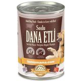 BonaCibo Soslu Dana Etli 6x400 gr Yetişkin Köpek Maması