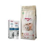 Bonacibo Yetişkin Kedi Bakım Seti: Tavuklu Ve Hamsili Kuru Mama 2 Kg Ve Malt Paste Tüy Yumağı Macunu 100G