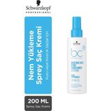 Bonacure Bc Clean Nem Yükleme 200 ml Vegan Sprey Saç Kremi Kuru Saçlar İçin Dolaşmayı Çözer