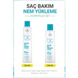 Bonacure BC Clean Nem Yükleme Şampuanı + Saç Kremi - Kuru ve Kıvırcık Saçlar İçin
