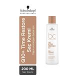 Bonacure Q10+ Time Restore Olgun ve Kırılgan Saçlar İçin Saç Kremi 200ml | Yaşlanma Karşıtı Koruma
