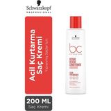 Bonacure Schwarzkopf Acil Kurtarma Saç Kremi 200 ml Yıpranmış Saçlar İçin Onarıcı Etki
