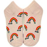 Bonapart Unisex Over It Renkli Patik Çorap - 38 - 42