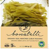 Bonatelli 400 gr Organik Yeşil Mercimekli Makarna