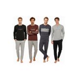 BONBON Erkek Pamuklu 4 Adet 2'li Pijama Takımı BB2239